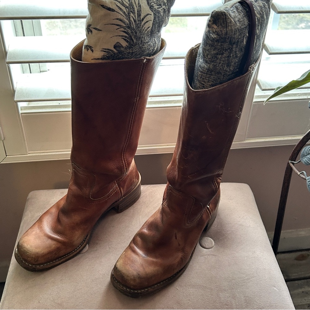 Classic Vintage Frye Campus Boots - Picture 11 of 16